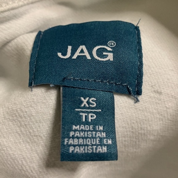 JAG Kiara Classic Denim Jacket Size XS In White - Picture 7 of 12